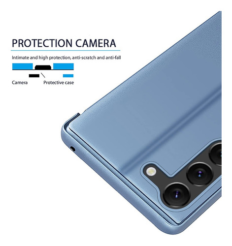 Funda Para Para Samsung Galaxy Espejo Funda Flip