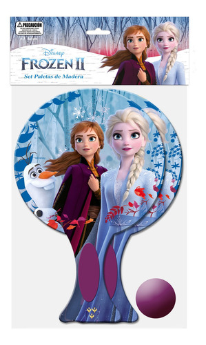 Set Deportivo Paletas De Madera Frozen Disney Pronobel