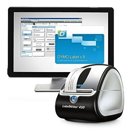 Dymo Labelwriter 450 Impresora Térmica+ 5 Rollos Multiusos