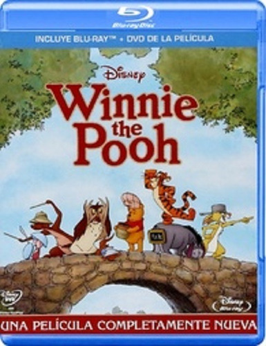 Winnie The Pooh Pelicula Blu Ray + Dvd Original Sellada
