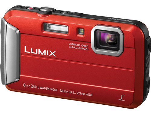 Panasonic Lumix DMC-TS30 compacta color  rojo 