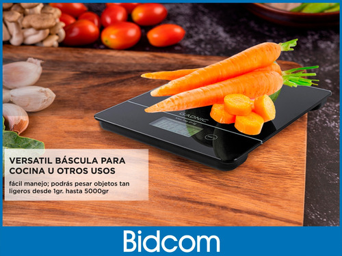 Balanza Para Cocina 1gr A 5kg Gadnic Digital Bascula Gramera