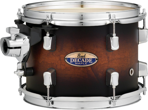 Imagen 3 de 7 de Bateria Pearl Decade Maple 5 Cuerpos B20 T10 T12 Tf14 R14x5 Dmp905p/c 260 Satin Brown