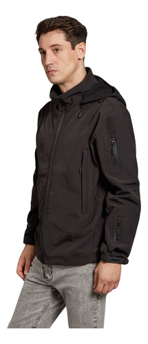 Campera Devré Deportiva Negro Hombre 01d000134002