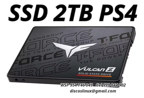 Disco Ssd 2tb Para Ps4 Pro Slim Fat Lima Lince Los Olivos