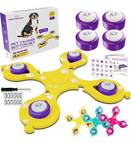 Set De Botones Para Perro