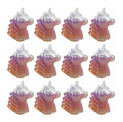 Slime Unicorn Arcoíris - Pack De 12 - 3.5  - Favors, Niños,