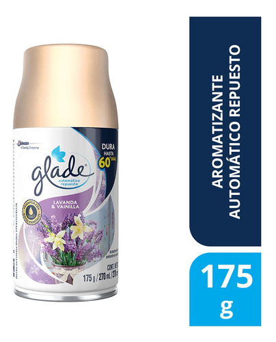 Repuesto Para Aromatizante Glade Lavanda Y Vainilla Repuesto 270ml