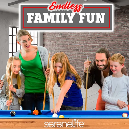 Serenelife Mesa De Juego Múltiple 4 En 1, Juegos De Arcade.