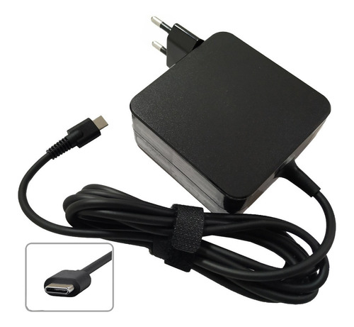 Fonte Carregador Para Notebook Lenovo T480 Usb-c Le08 65w