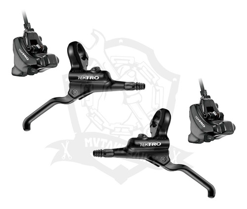 Juego Frenos Hidráulicos Tektro Hd R310 Caliper Flat Mount