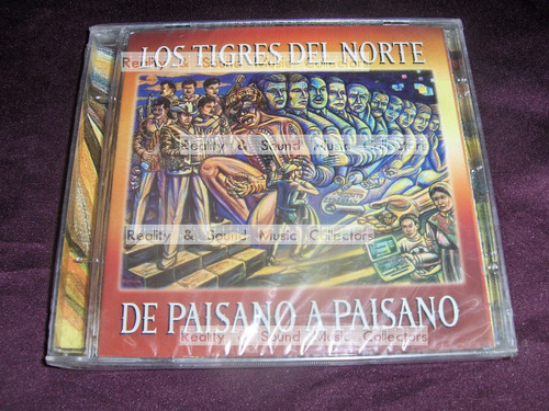 Tigres Del Norte De Paisano A Paisano Cd De Coleccion