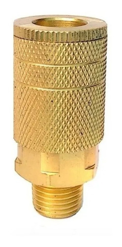 Cople Rapido Para Compresor Bronce Entrada 1/4''