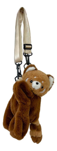 4 Mochila De Felpa Panda, Bolso De Hombro Informal De Regalo