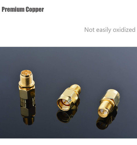 Adaptador Coronir Sma Macho A Conector Rp Sma Hembra (paquet