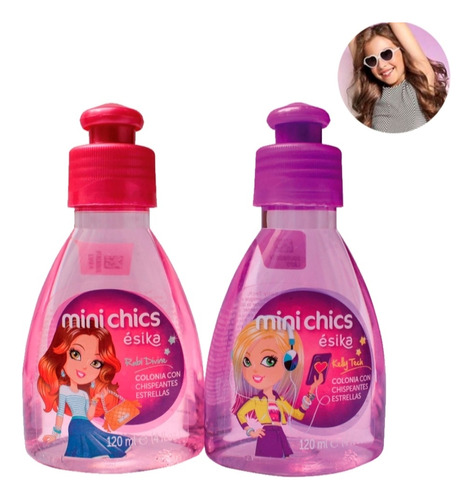 Colonia Para Niñas Mini Chics Original De Ésika 120 Ml