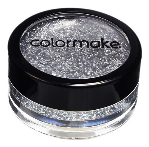 Glitter Cremoso Prata Em Pote - Colormake - 5 G