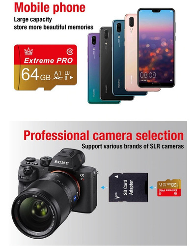 Cartao De Memória Microsd 32gb Extreme Pro Adaptador Sd