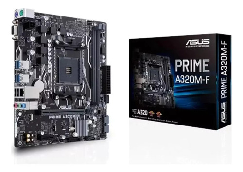 Placa Mãe Asus Prime A320m-f Soquete Am4 Ddr4 Para Ryzen