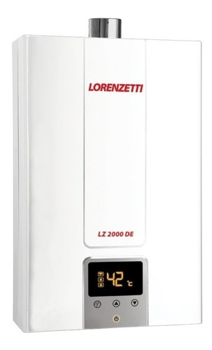 Aquecedor Água A Gás Lz2000de Glp 20l/m 3 Pontos Lorenzetti