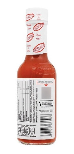 Salsa Picante El Yucateco Roja Chile Habanero 120ml 12 Pack