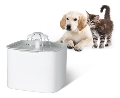 Bebedero Fuente Para Mascotas Agua Fresca Para Perro Y Gato