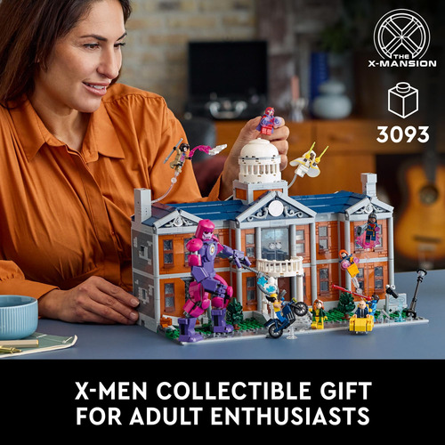 Conjunto De Construção Lego Marvel X-men The X-mansion 76294