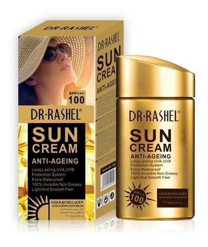 Protetor Solar Facial Dr-rashel Spf 100 80g Anti Idade