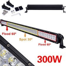 Imagen 2 de 5 de Barra Faro Led 52 Pulgadas De 300 Watts Para Rusticos Y 4x4