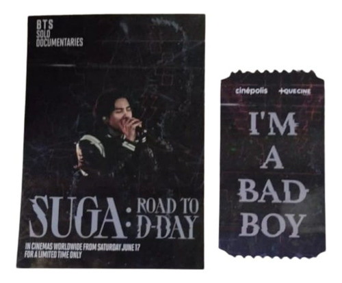 Juego De Postal Y Boleto Conmemorativo Suga Road To D-day