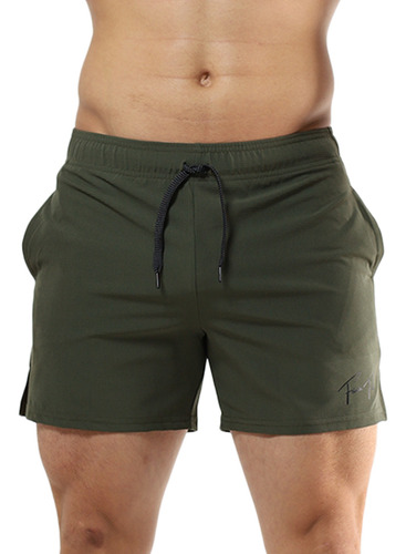 Short Casual Corte Medio Repelente Cuadros Hombre Fenix Fit.