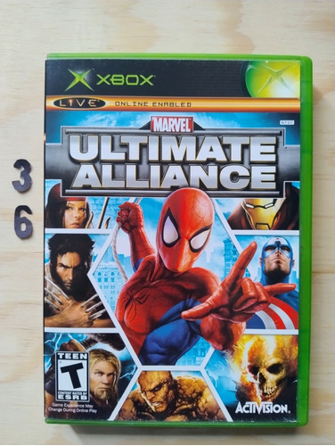 Últimate Alliance Marvel Xbox Clásico 