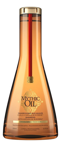 Shampoo L'Oréal Professionnel Mythic Oil Nutritivo para cabellos gruesos en botella de 250mL por 1 unidad