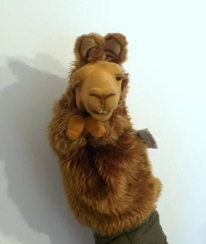 La Llama Que Llama Títere Peluche Telecom Yusel Original A (Usado)