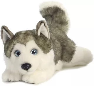 Peluche Husky Acostado Aurora World Miyoni - 26263