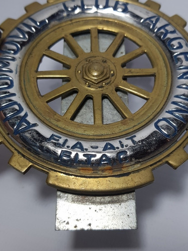 Imagen 6 de 10 de Antiguas Insignias Aca 2 Versiones Automovilia Mag 56800