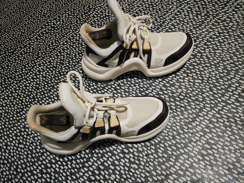 Zapatillas De Mujer Originales Usadas Louis Vuitton (Usado)