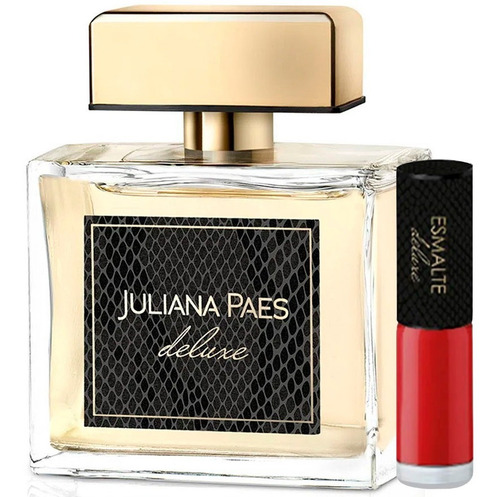 Kit Perfume Feminino Juliana Paes Com Esmalte E Necessaire
