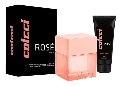 Kit Colcci Rose (perfume 100ml + Body Lotion 100ml) - Original E Lacrado