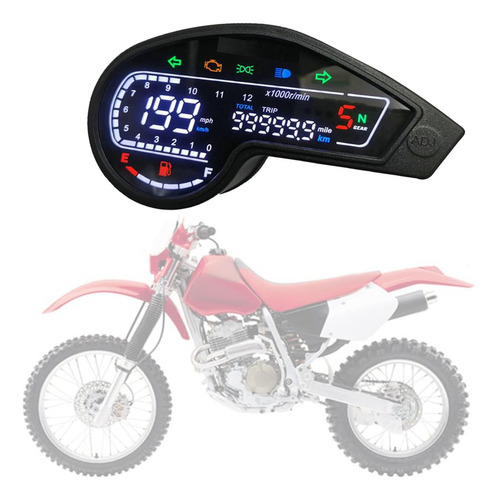 Velocímetro Digital Para Motocicleta,tacómetro,italika Dm150