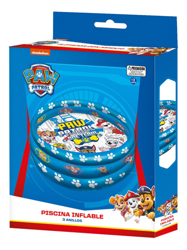 Piscina 3 Anillos 93 Cm Paw Patrol Pronobel