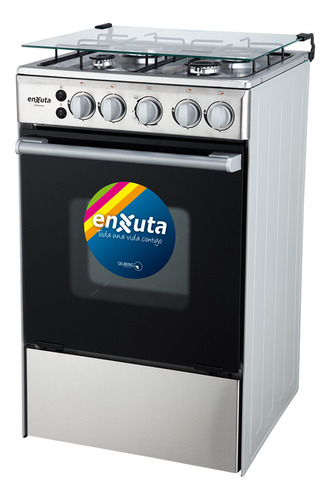 Cocina Multigas Enxuta Con Luz En El Horno 9504w Blanca Dimm