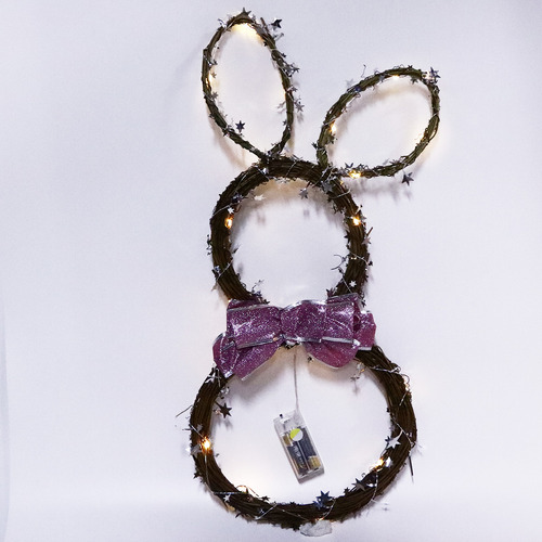 Corona De Pascua De 60 Cm Y 23,6 Pulgadas De Altura