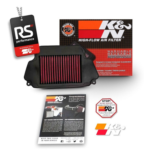 Imagem 5 de 5 de Filtro De Ar Esportivo K&n Inbox Moto Honda Cb / Cbr 650 F