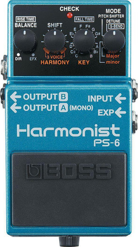 Pedal Para Guitarra Harmonist Ps-6 Boss