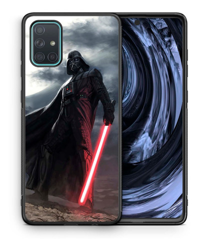 Funda Galaxy A71 Darth Vader Art Star Wars Uso Rudo Tpu/pm