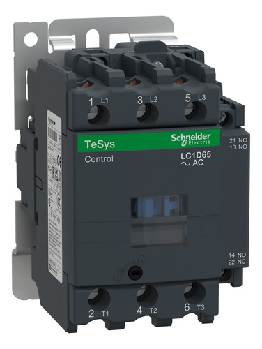 Lc1d65m7 Iec Contactor, Tesys D, Nonreversing, 65a, 40hp At