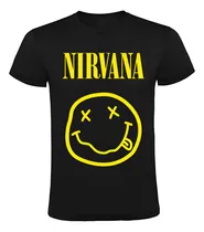 Comprar Remera Toxic Rock Nirvana Logo Kurt Cobain Rock N01 Unisex