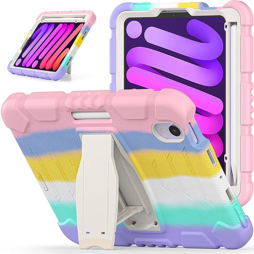 Funda Colores Proteccion Completa Soporte Para iPad Mini 6