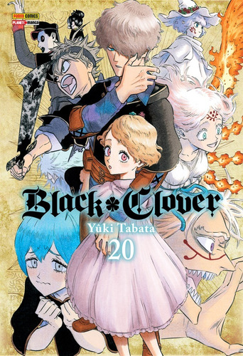 Black Clover Vol. 20, de Tabata, Yûki. Editora Panini Brasil LTDA, capa mole em português, 2021